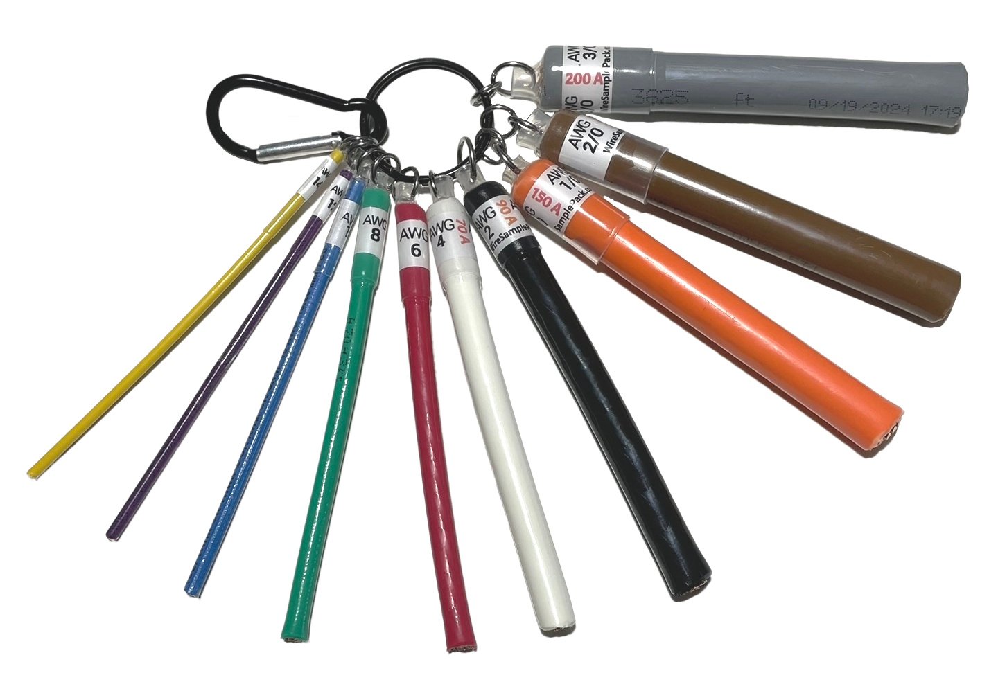 10 pack pro awg wire samples